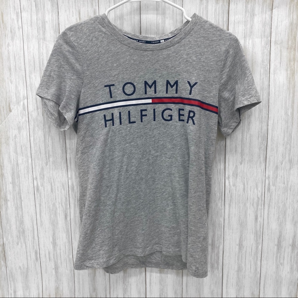 TOMMY HILFIGER sport logo tee